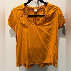 Old Navy Women's Mustard Blouse